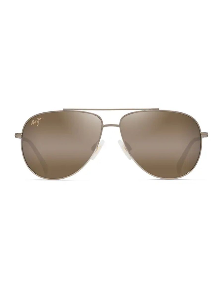 Maui Jim Hau'oli XS in Shiny Light Gold with Brown Grad / HCL Bronze