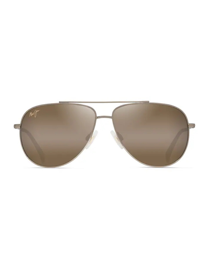 Maui Jim Hau'oli XS in Shiny Light Gold with Brown Grad / HCL Bronze