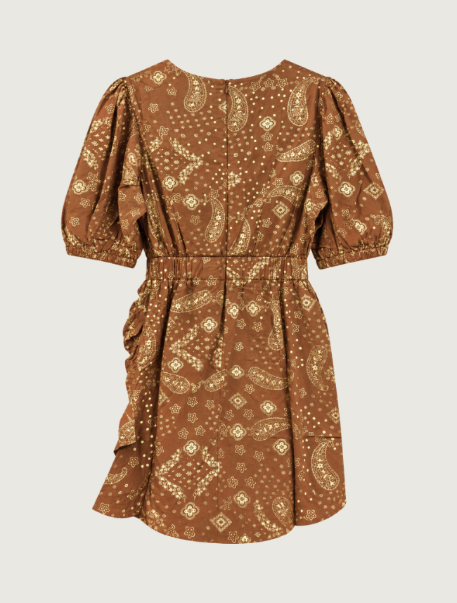 Lovlei Ranch Georgia Mini Dress in Traildust