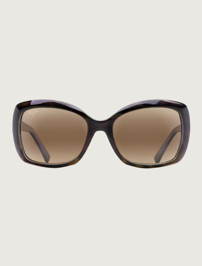 Maui Jim Orchid sunglasses in Tortoise with Peacock / HCL Bronze — front view