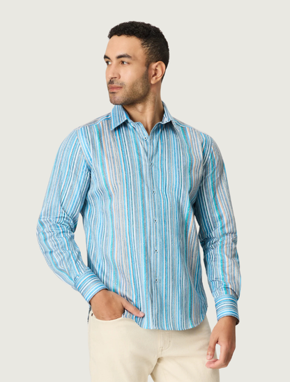 Robert Graham Rehan Striped Shirt