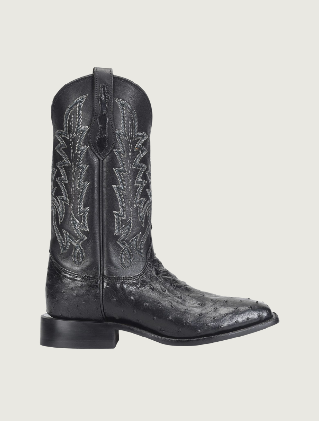 Justin Boots Rancher 12" Ostrich Cowboy Boots