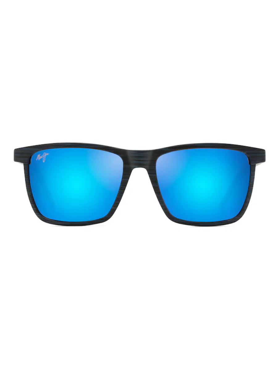 Maui Jim One Way in Dark Navy Stripe / Blue Hawaii