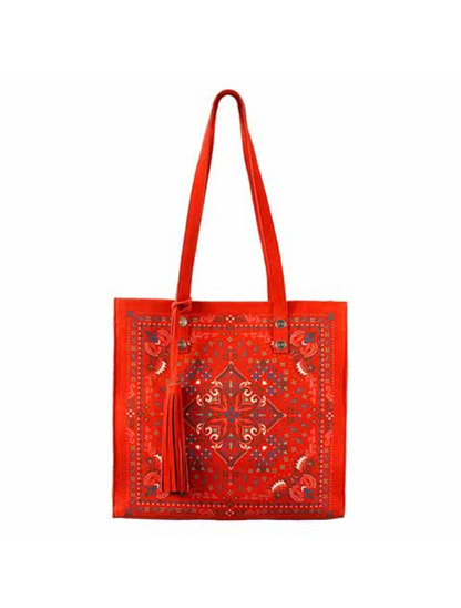 Scully Women's Artisanal Print Tote Bag
