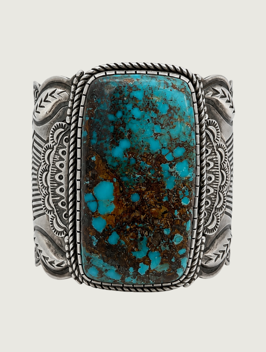 Sterling Silver Roysten Turquoise Cuff Bracelet