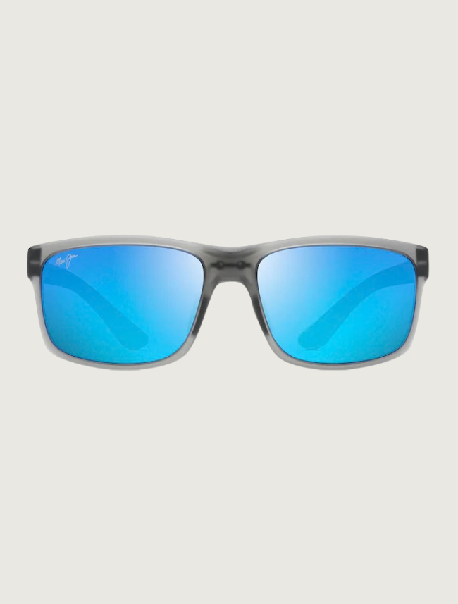 Maui Jim Pokowai Arch in Blue Hawaii / Translucent Matte Grey