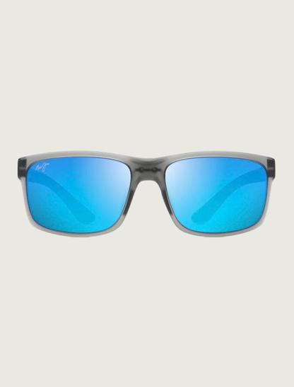 Maui Jim Pokowai Arch in Blue Hawaii / Translucent Matte Grey