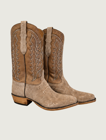 Tony Lama Hippo & Goat Leather Cowboy Boots