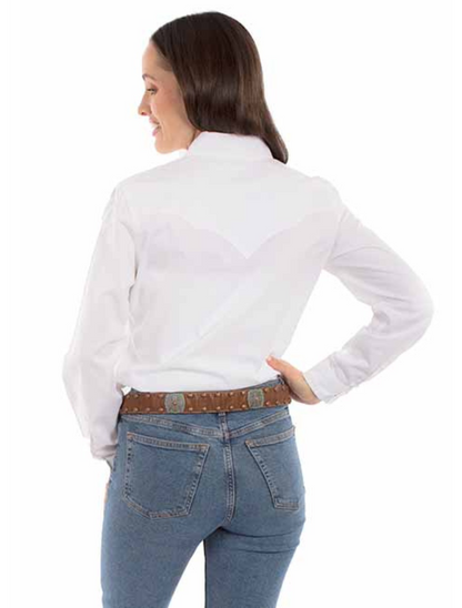 Scully Women's Plain Western Snap Front Shirt