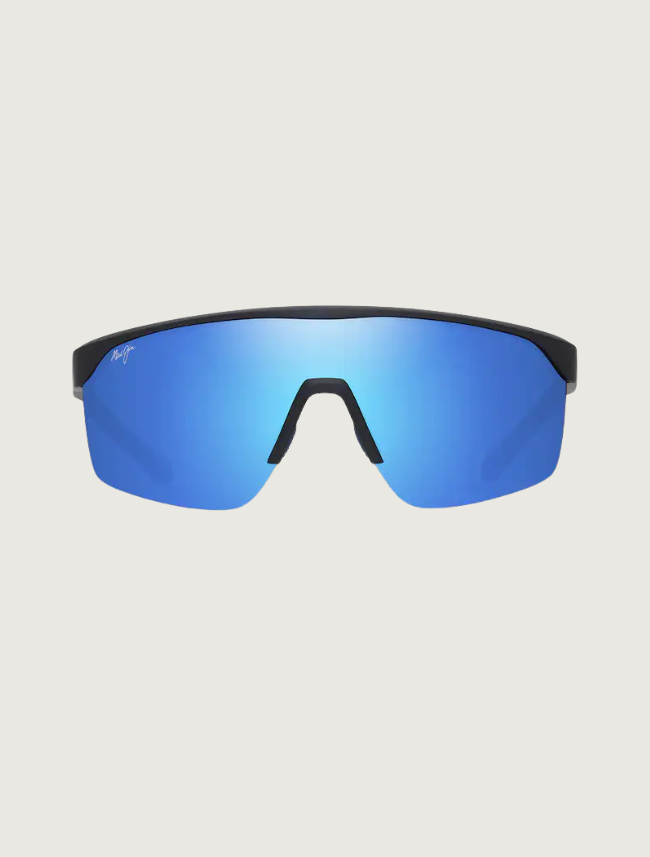 Maui Jim Pāluna in Matte Black / Blue Hawaii