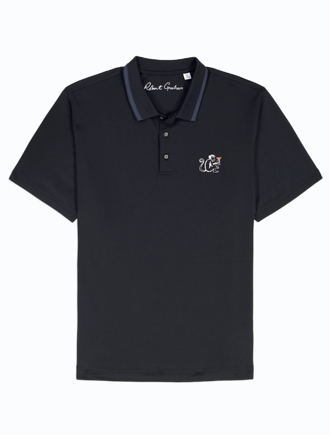 Robert Graham Men's Monkey Business Short Sleeve Polo
