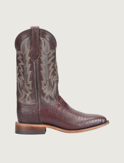 Justin Boots Reposado 12" Lizard Cowboy Boots