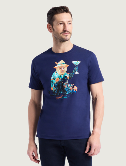 Robert Graham Men's Monkey Vacation Short Sleeve T-Shirt