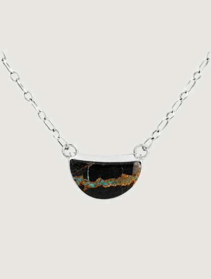 Sterling Silver Turquoise Necklace