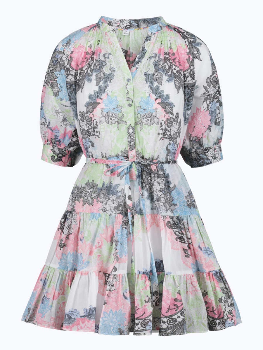 Robert Graham Sydney Short Sleeve Woven Dress