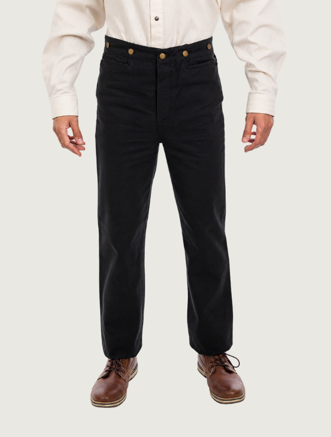 Scully Canvas Pants in Black