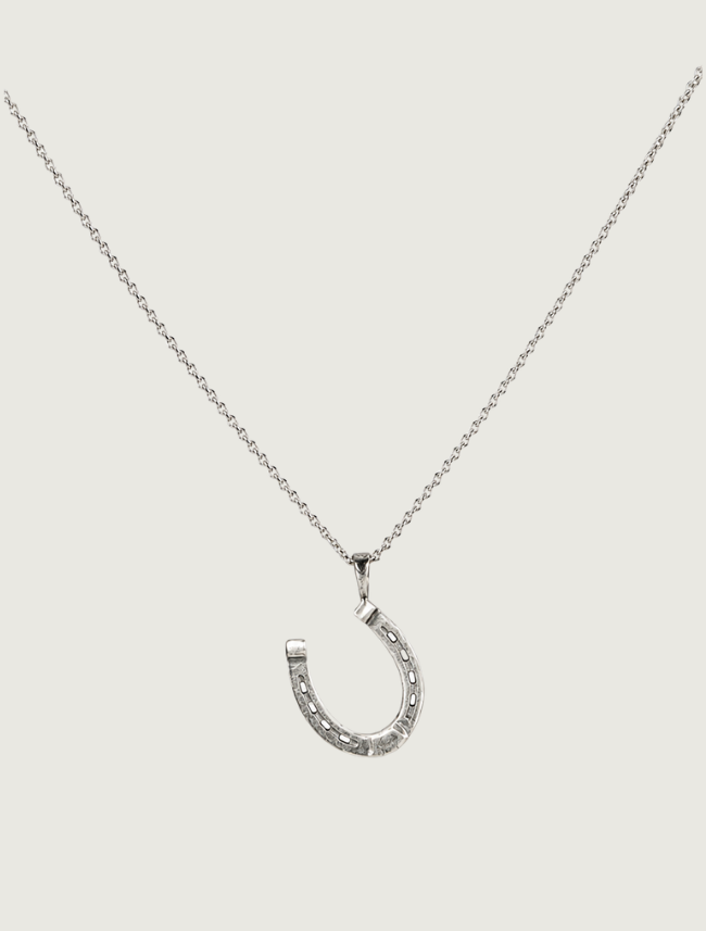 Kabana Sterling Silver Large Horseshoe Pendant