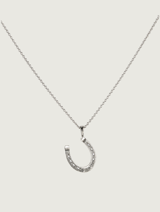 Kabana Sterling Silver Large Horseshoe Pendant