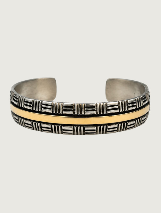 Herbert Begay SS/14KY Woven Cuff Bracelet