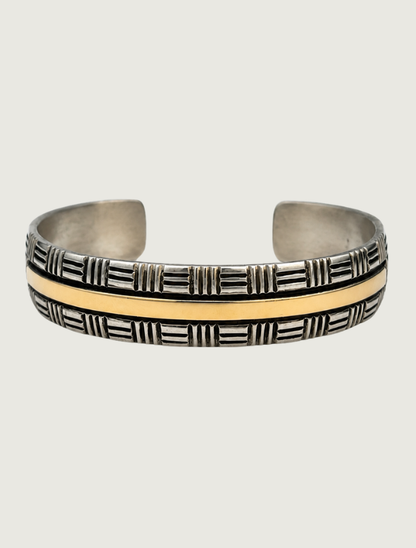 Herbert Begay SS/14KY Woven Cuff Bracelet