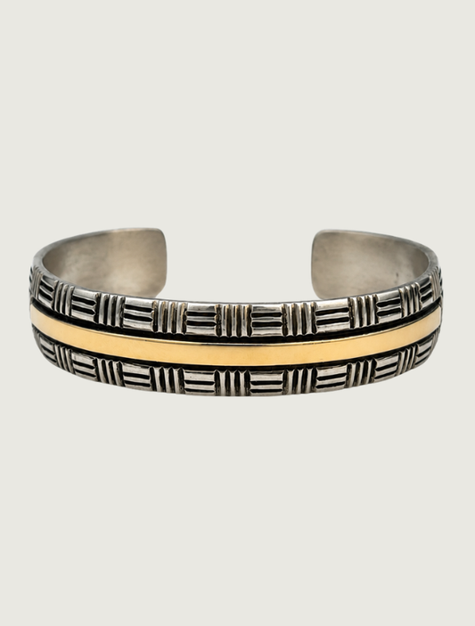 Herbert Begay SS/14KY Woven Cuff Bracelet