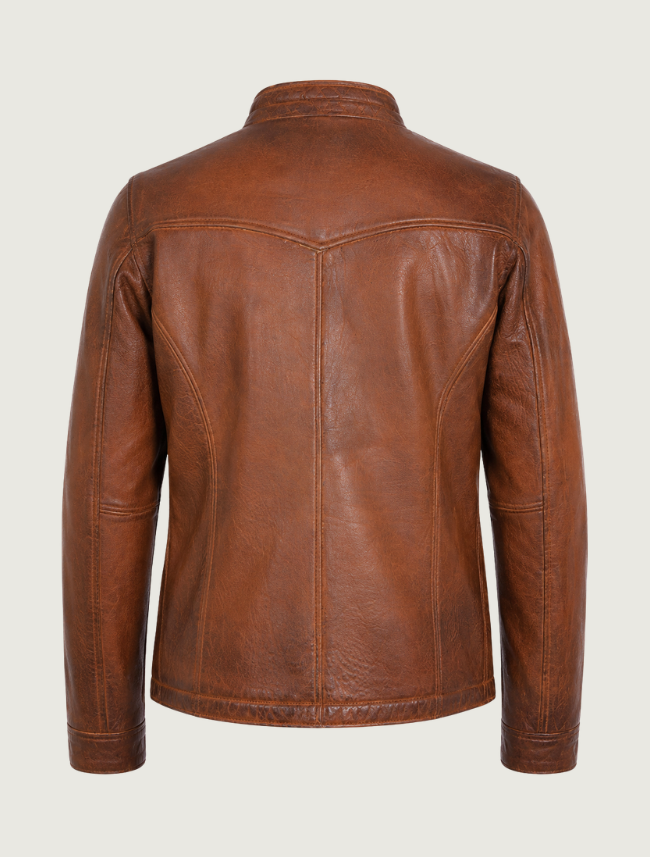 Men's Shearling Leather Jacket