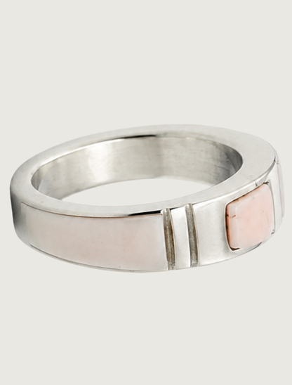 Sterling Silver Inlay Ring