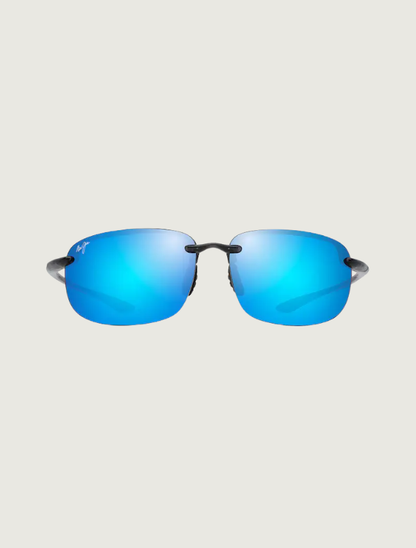 Maui Jim Ho'okipa XL in Translucent Grey / Blue Hawaii