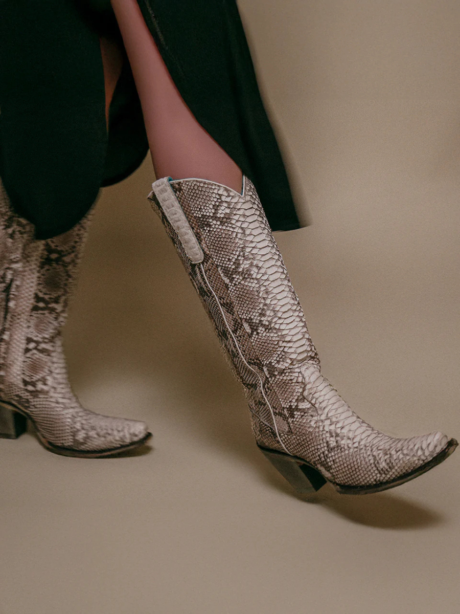 Corral Women's Genuine Full Python Tall Top Cowboy Boots