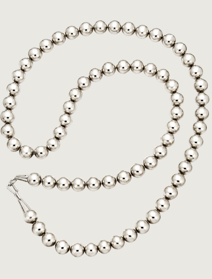 Sterling Silver Beaded Necklace