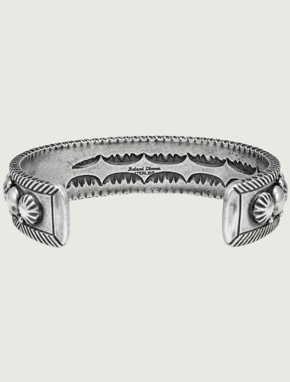 Roland Dixson Sterling Silver Cuff