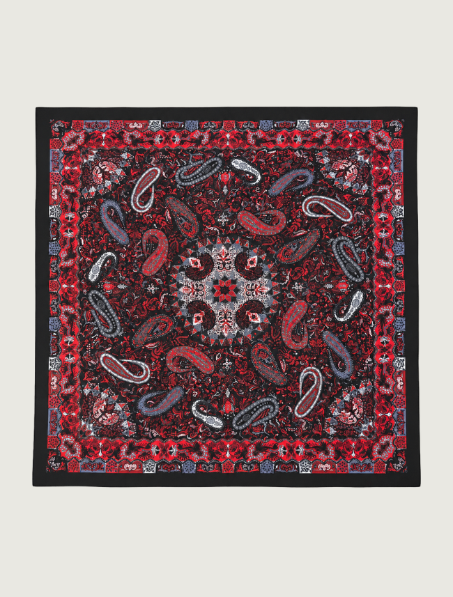 Wyoming Traders Paisley Silk Wild Rag