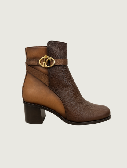 Cuadra Women’s Honey Deer Zipper Round Toe Boots