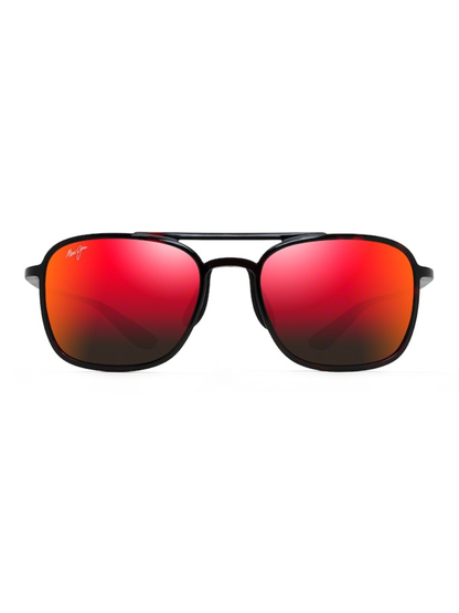 Maui Jim Keokea in Red and Black Tortoise / Hawaii Lava