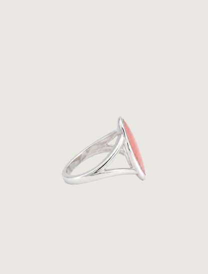 Kabana RP Sterling Silver & Pink Mother of Pearl Ring