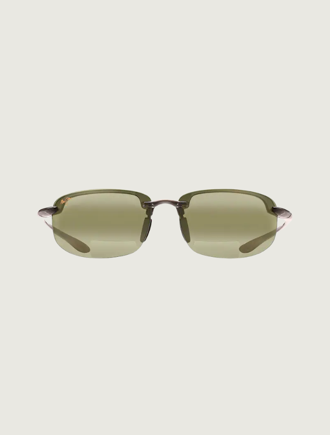 Maui Jim Ho'okipa Reader in Translucent Smoke Grey / Maui HT