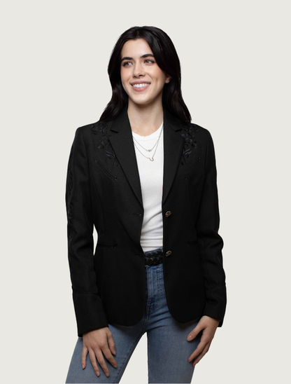 Scully Women's Embroidered Western Blazer