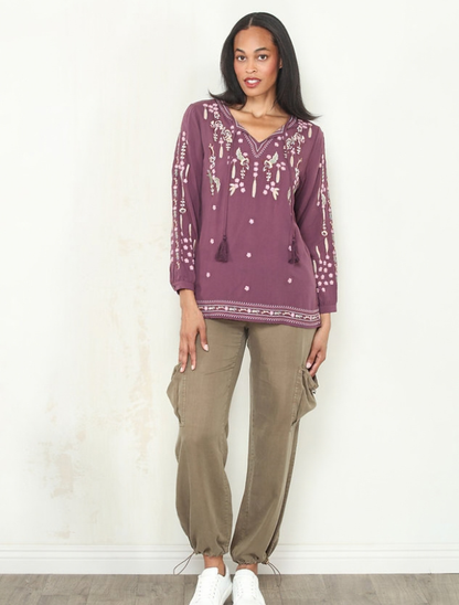 Paparazzi Tencel Bungee Hem Cargo Pants in Olive