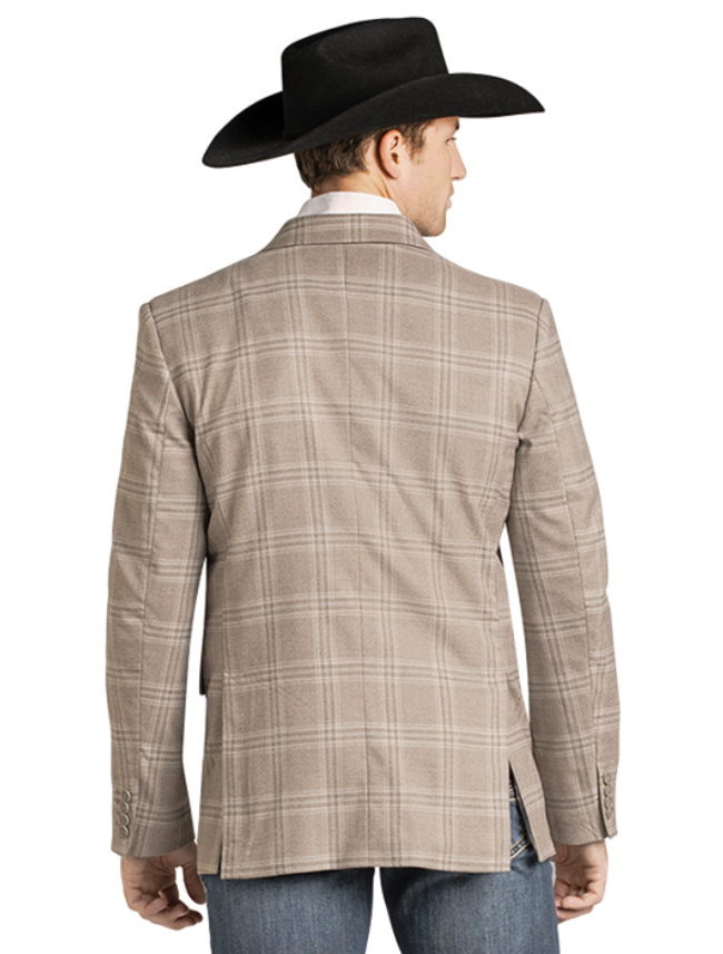 Rock & Roll Denim Men's Plaid Sport Coat