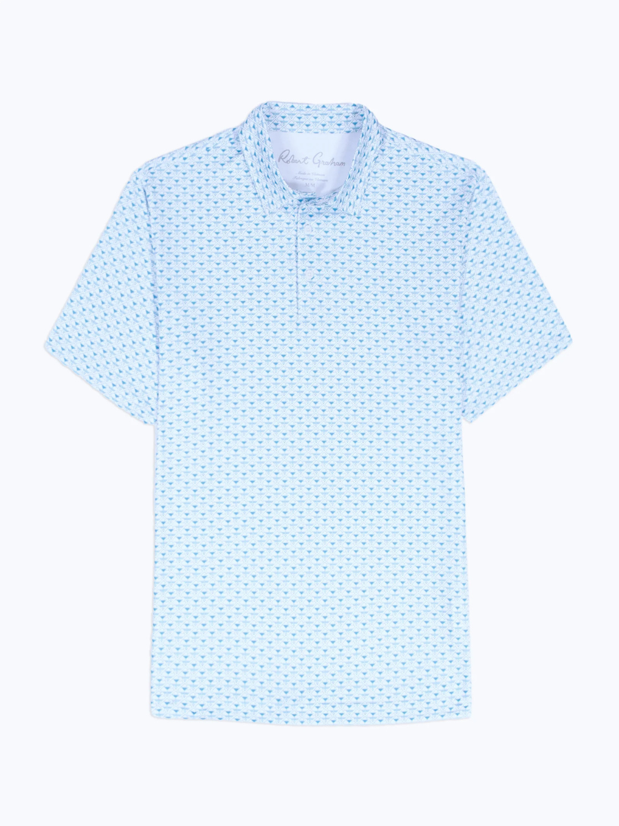Robert Graham Links & Drinks Short Sleeve Polo