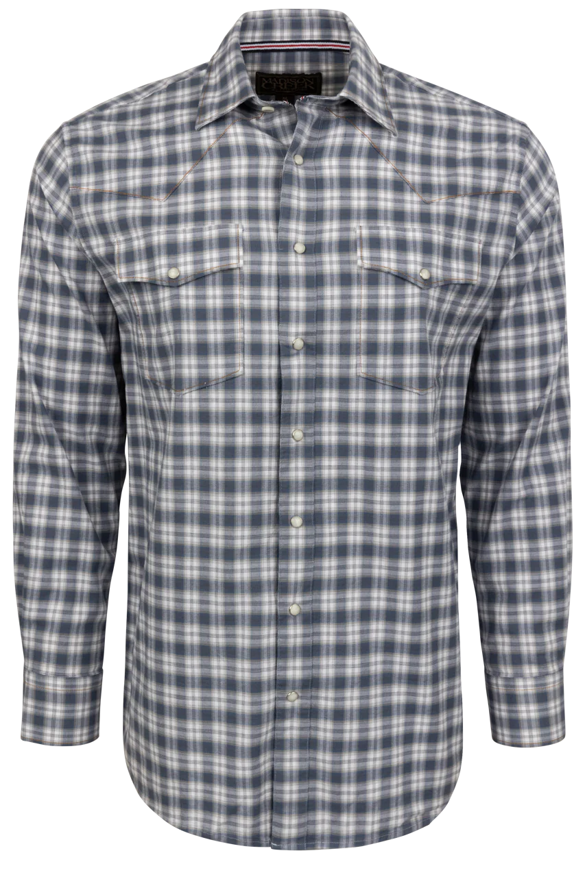 Madison Creek Bisley Plaid Western Shirt