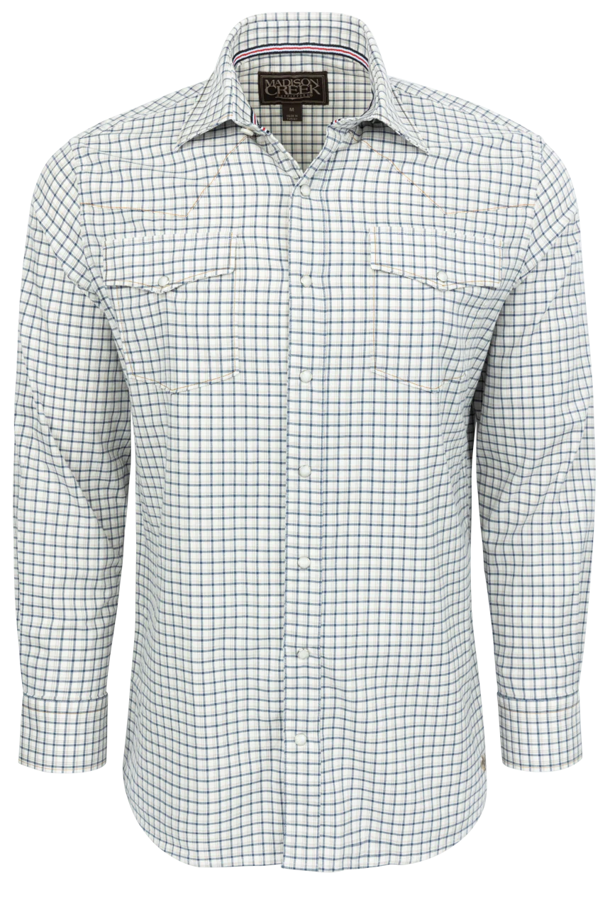 Madison Creek Bisley Plaid Western Shirt