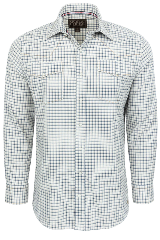 Madison Creek Bisley Plaid Western Shirt