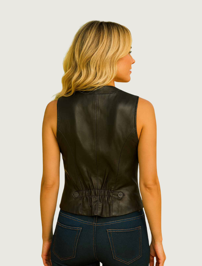 Mavericks Women's Tailored Lamb Vest