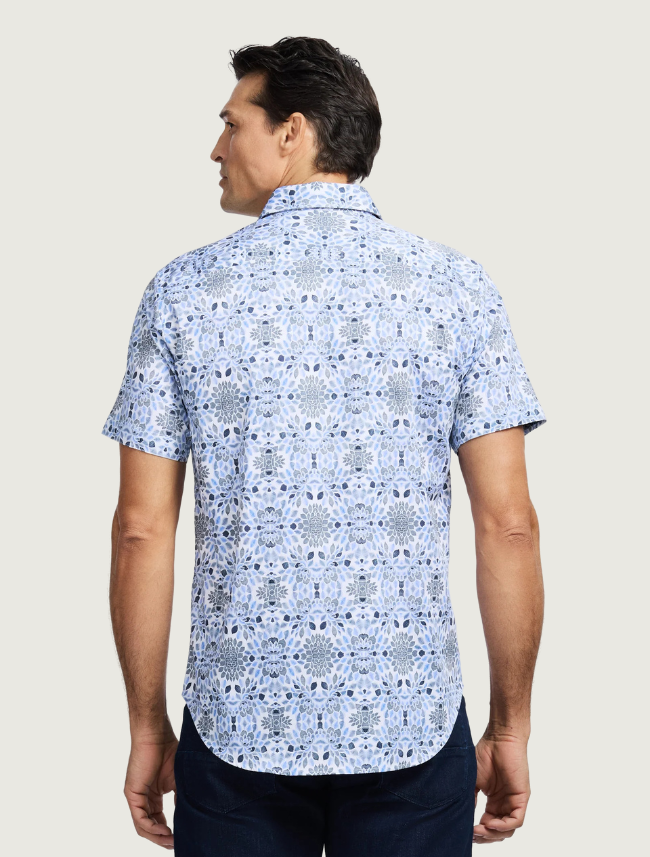 Robert Graham Men's Amagansett Short Sleeve Button Down Shirt