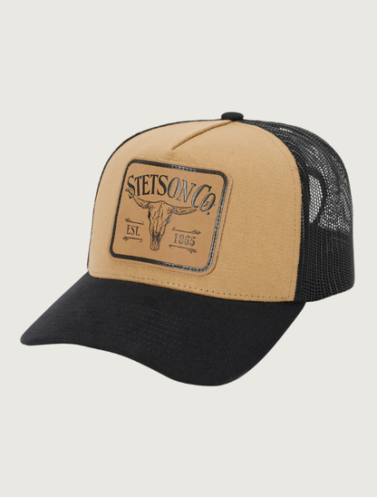 Stetson Longhorn Patch Trucker Hat