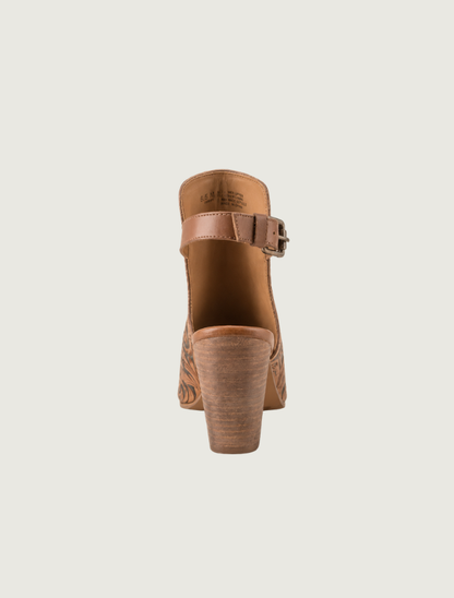 Myra Dodge Town Open-Heel Booties