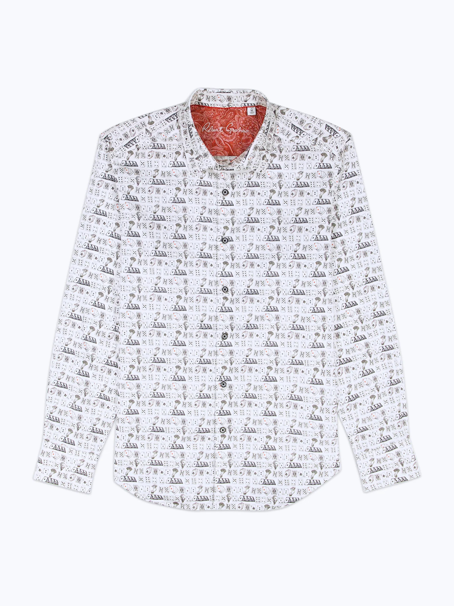 Robert Graham "52 Pick Up" Long Sleeve Woven Shirt
