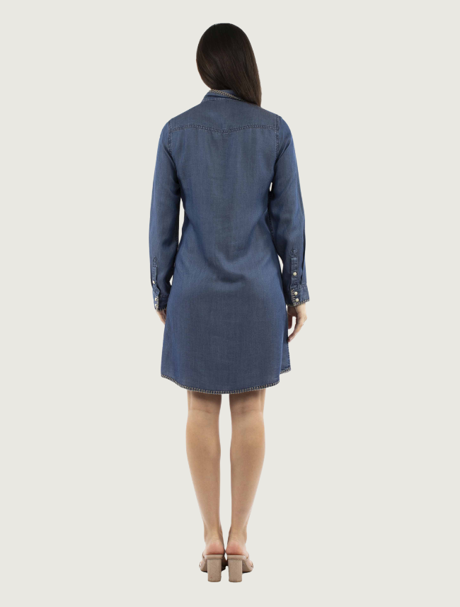 Scully Women's Whipstitch Denim Dress