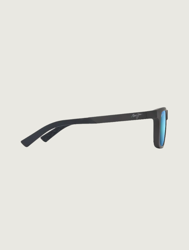 Maui Jim Moaka in Matte Solid Grey / Blue Hawaii